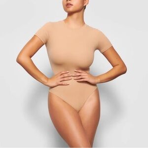 Seamless Skims Tan Bodysuit